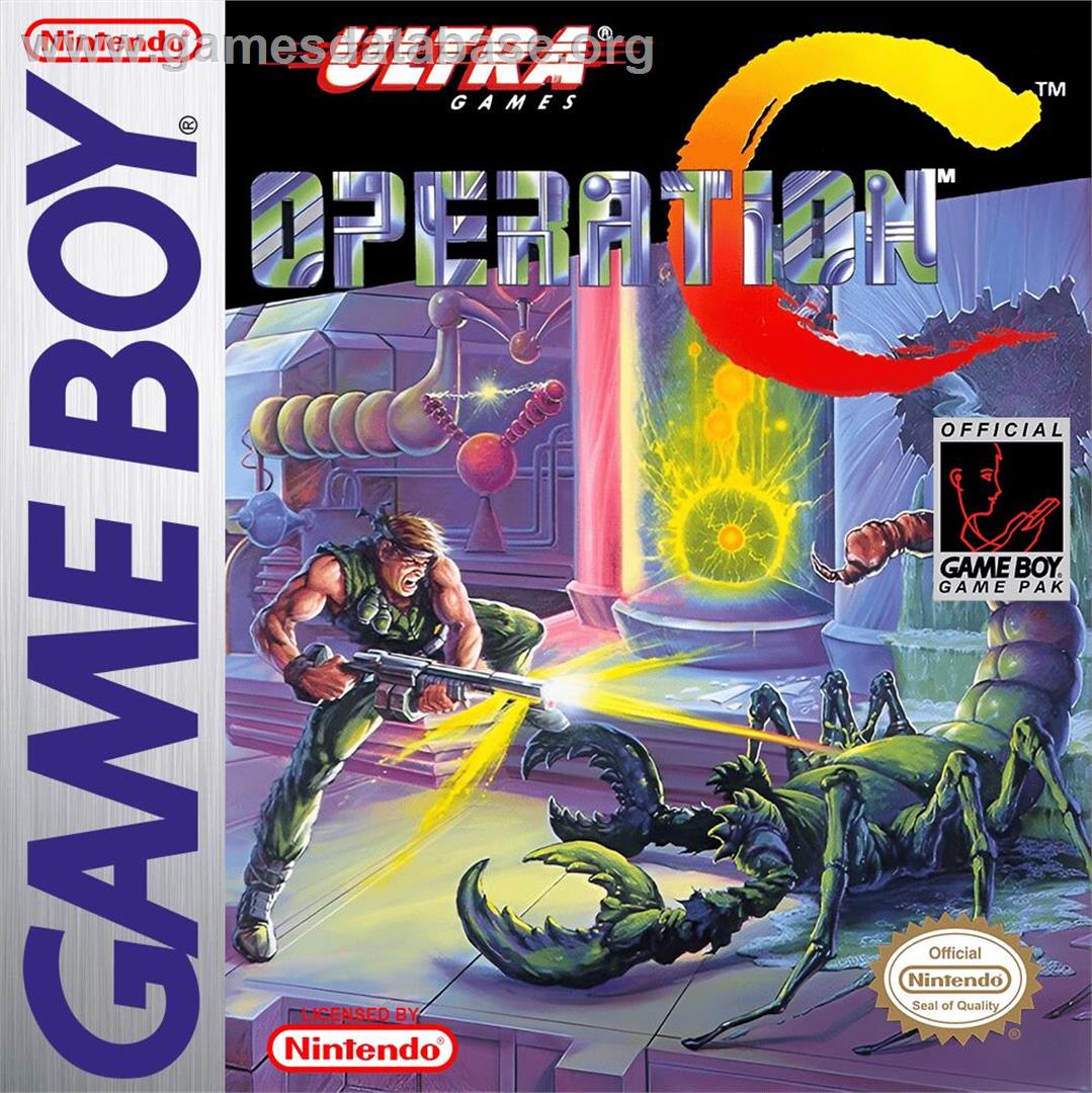 Operation C - Nintendo Game Boy - Artwork - Box