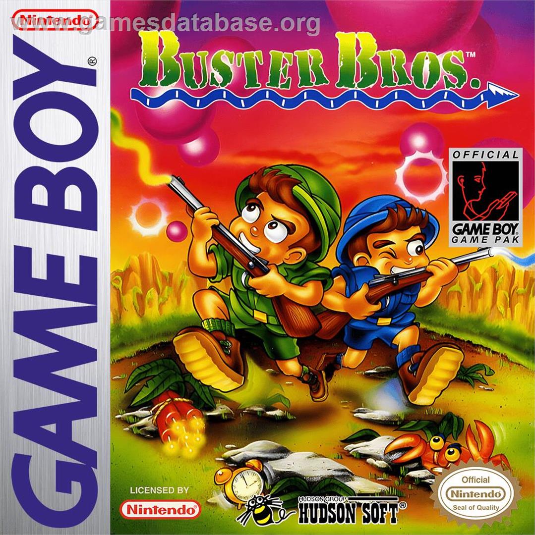 Pang - Nintendo Game Boy - Artwork - Box