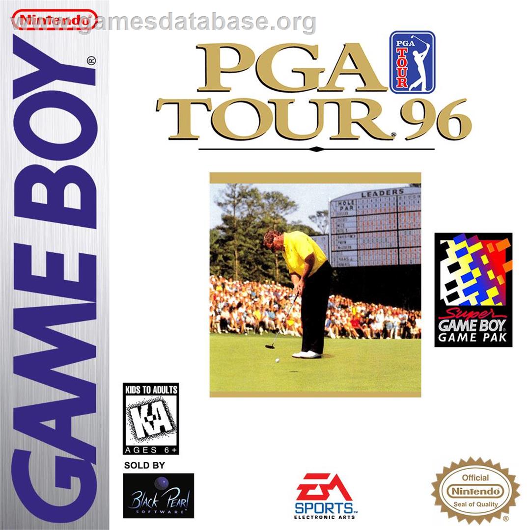 Pga Tour 96 - Nintendo Game Boy - Artwork - Box