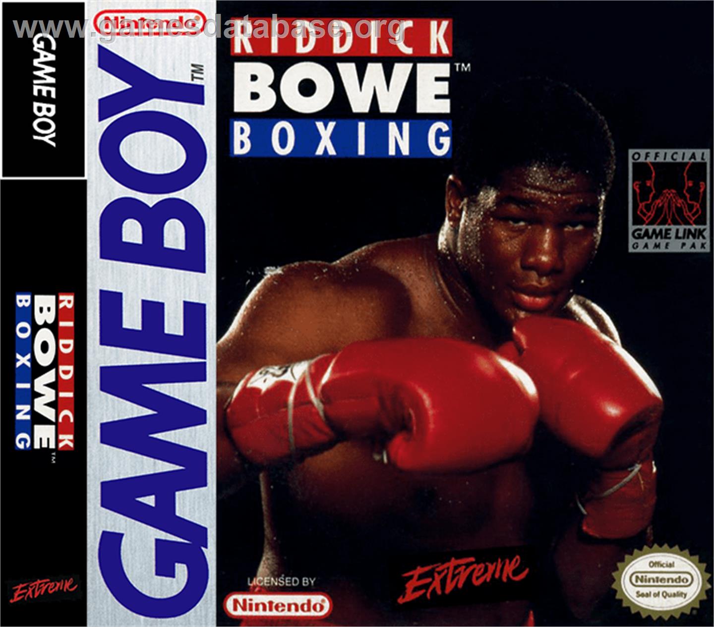 Riddick Bowe Boxing - Nintendo Game Boy - Artwork - Box