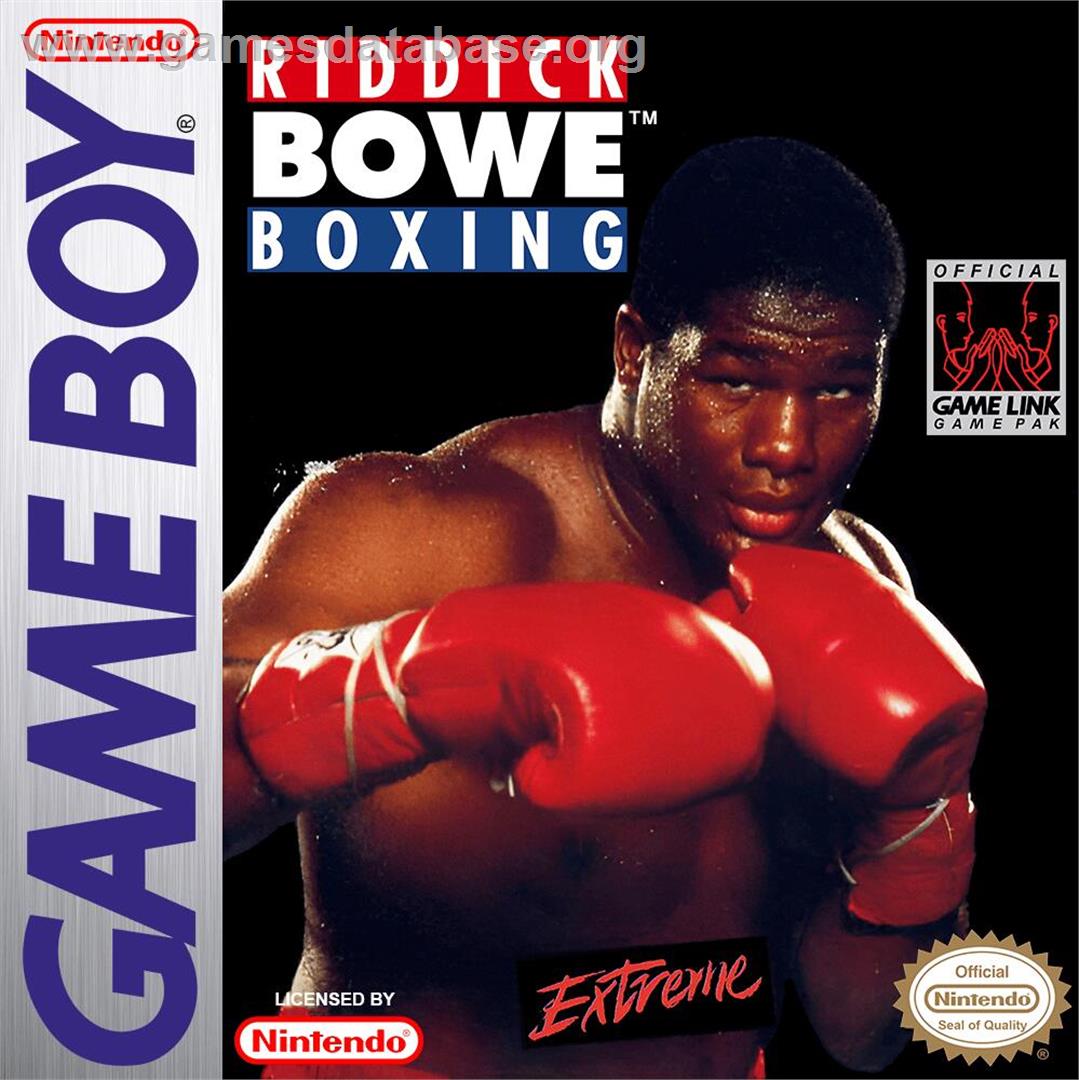 Riddick Bowe Boxing - Nintendo Game Boy - Artwork - Box