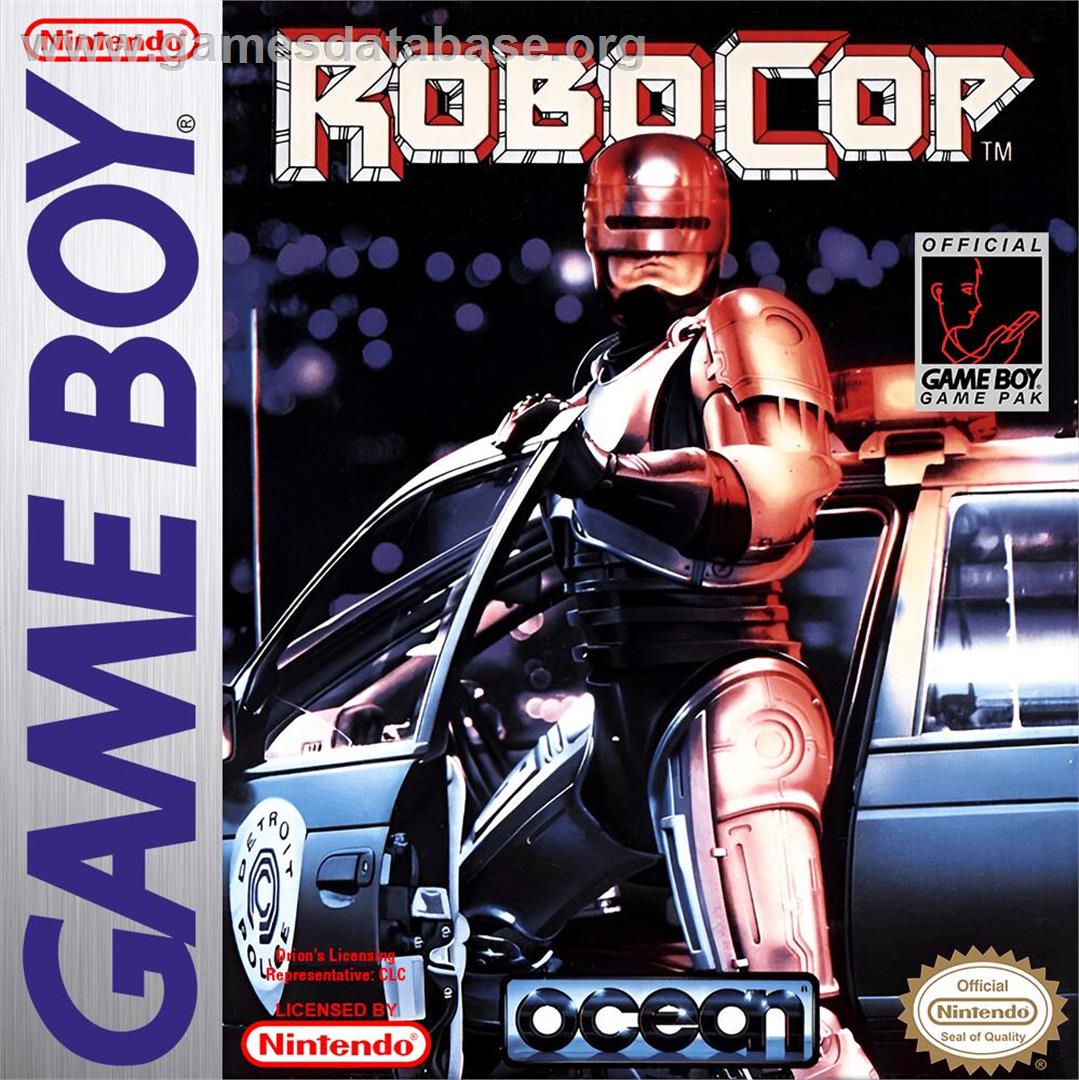 Robocop - Nintendo Game Boy - Artwork - Box