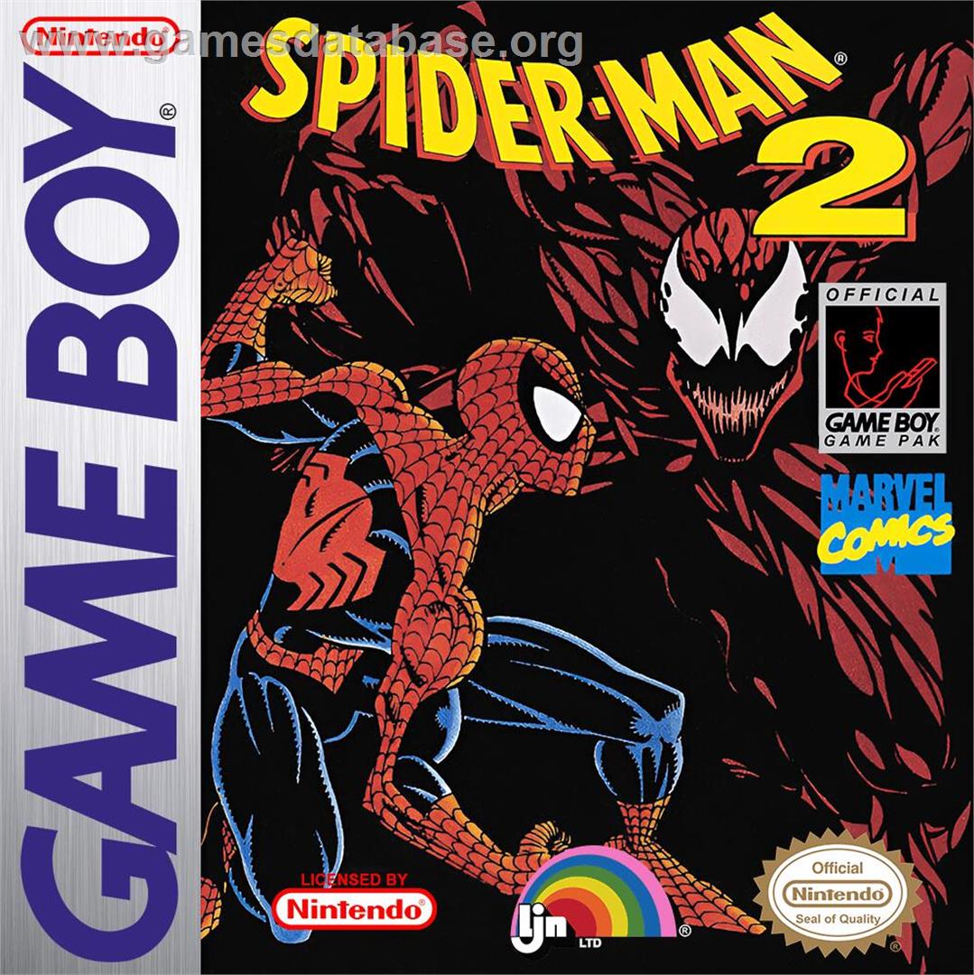Spider-man 2 - Nintendo Game Boy - Artwork - Box