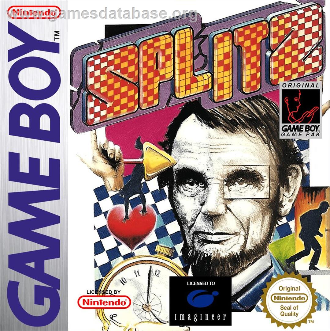 Splitz - Nintendo Game Boy - Artwork - Box