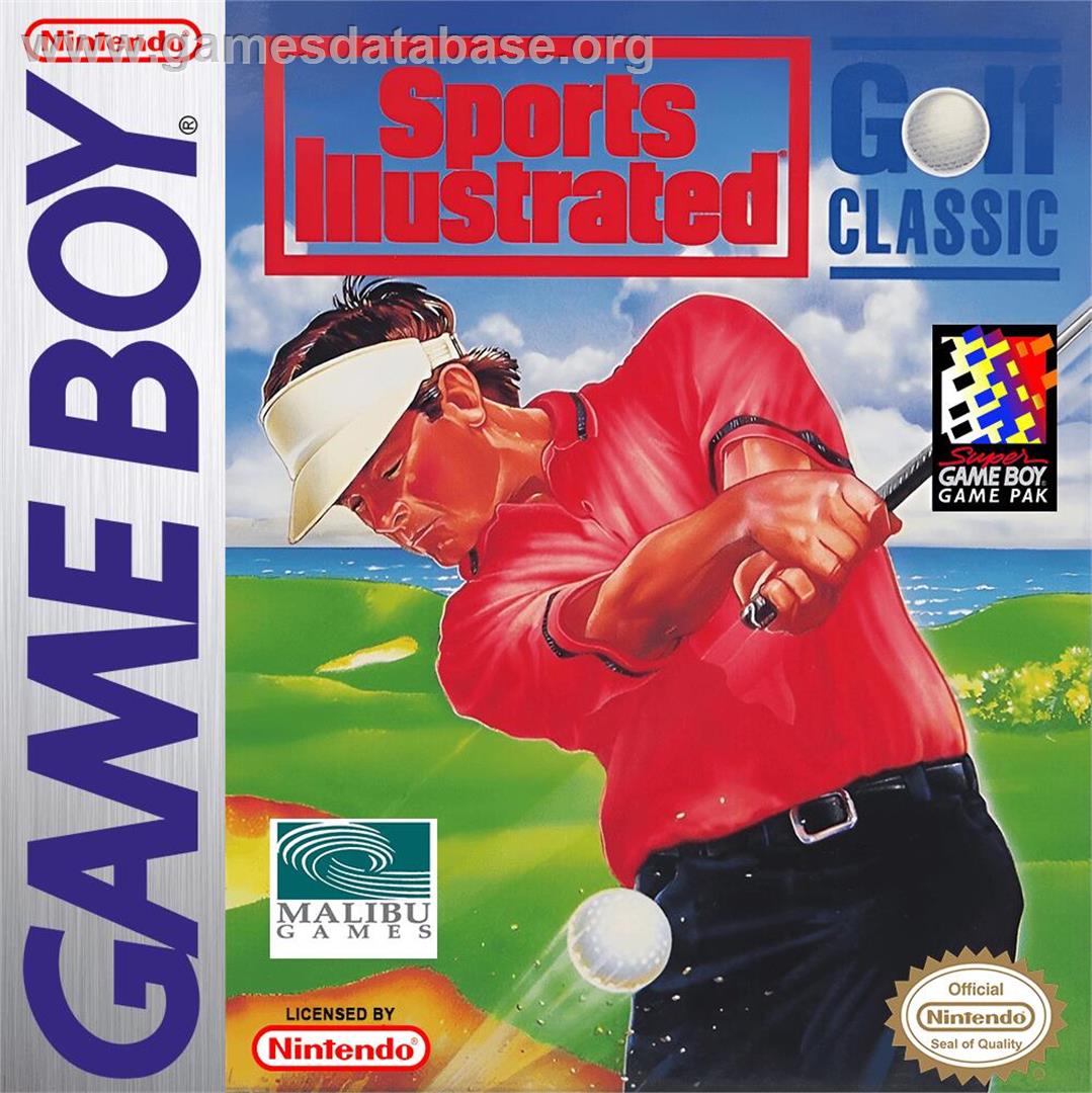 Sports Illustrated - Golf Classic - Nintendo Game Boy - Artwork - Box
