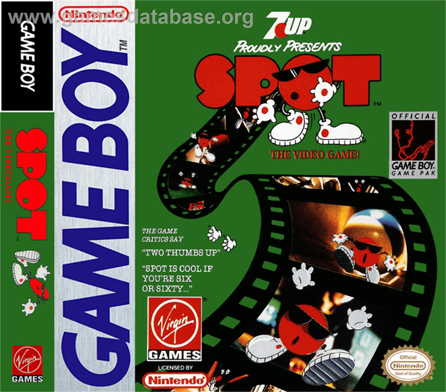 Spot - Nintendo Game Boy - Artwork - Box