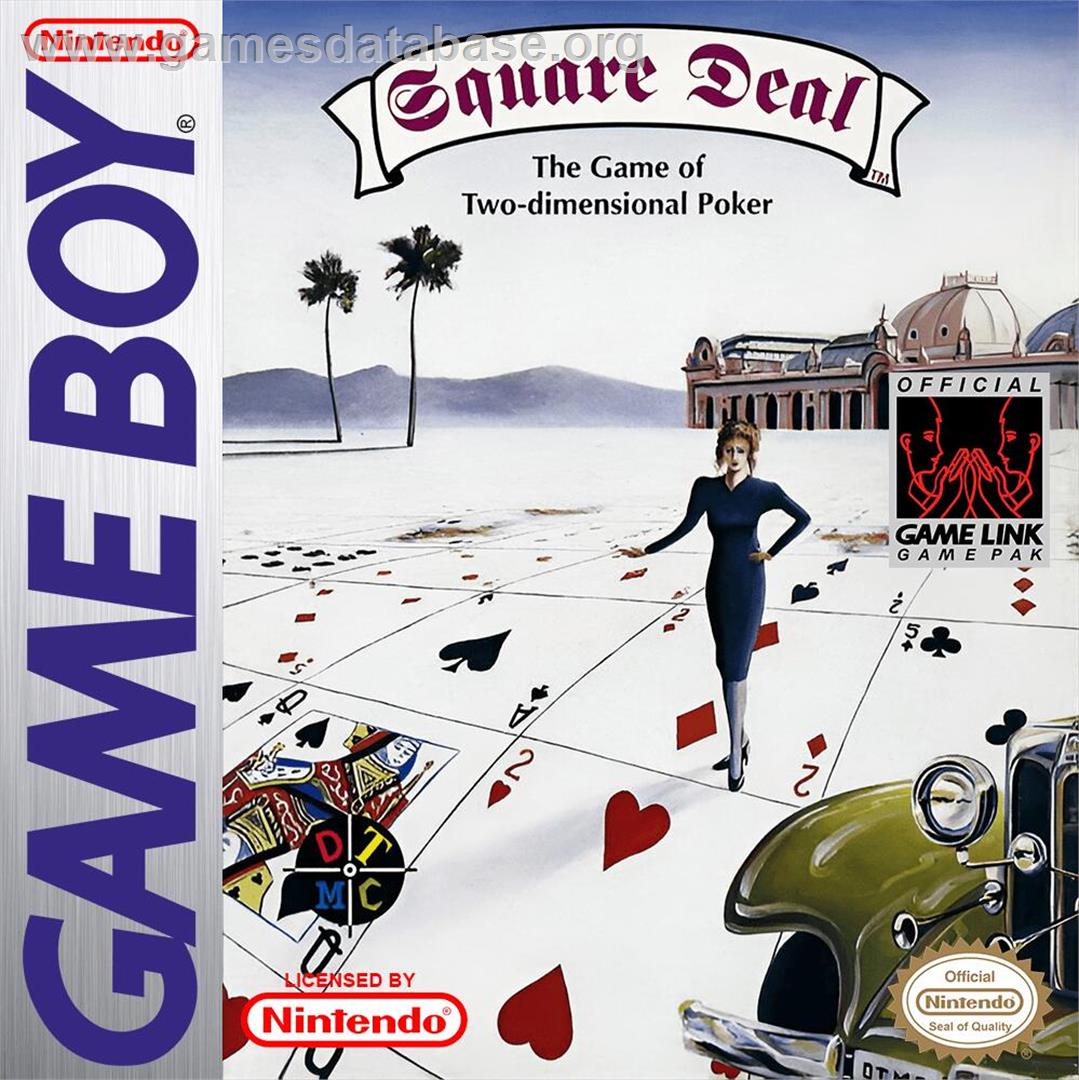 Square Deal - Nintendo Game Boy - Artwork - Box