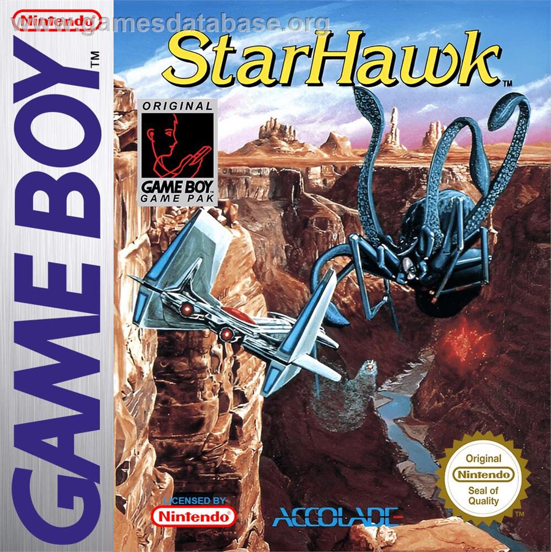Star Hawk - Nintendo Game Boy - Artwork - Box