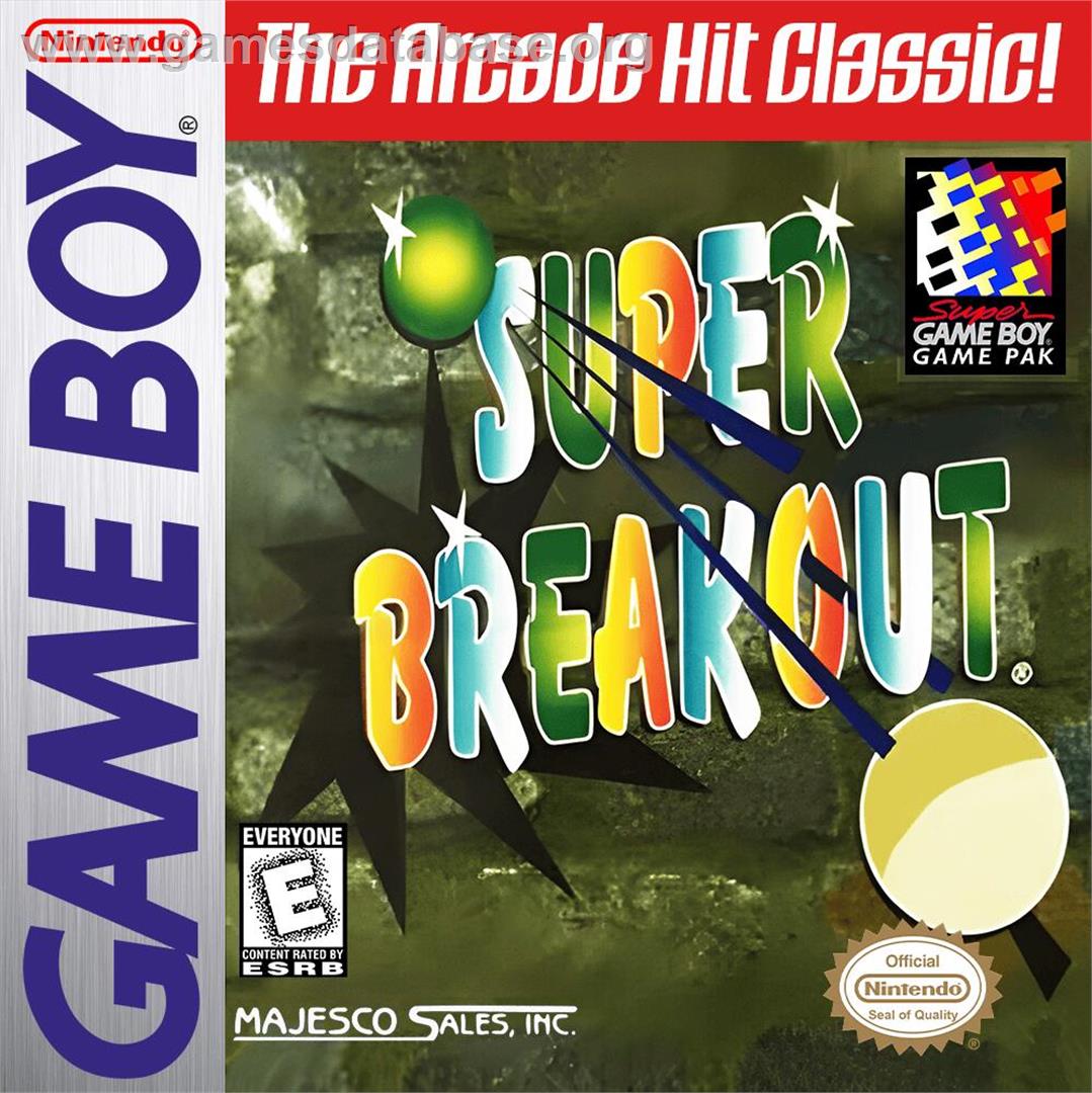 Super Breakout! - Nintendo Game Boy - Artwork - Box