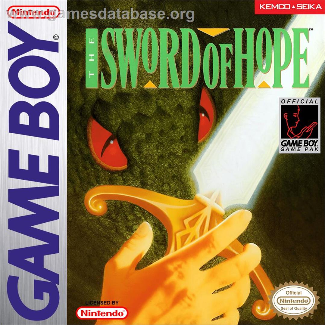 Sword Of Hope, The - Nintendo Game Boy - Artwork - Box