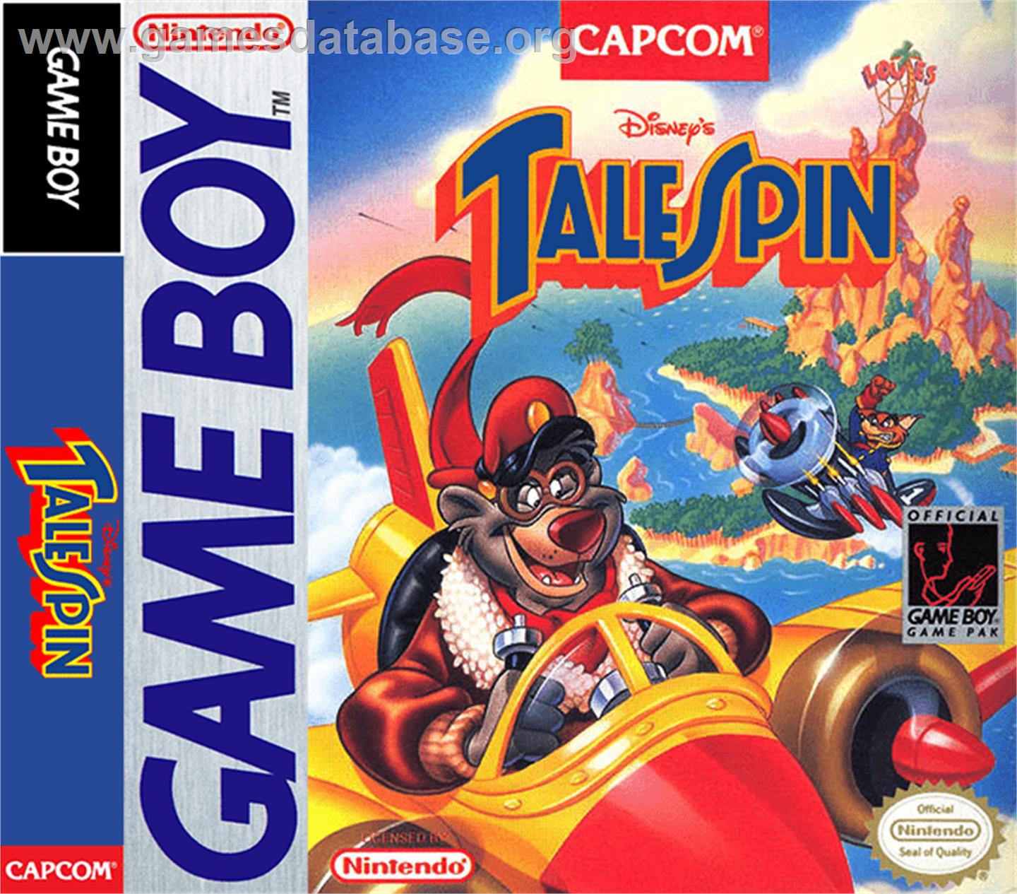 TaleSpin - Nintendo Game Boy - Artwork - Box