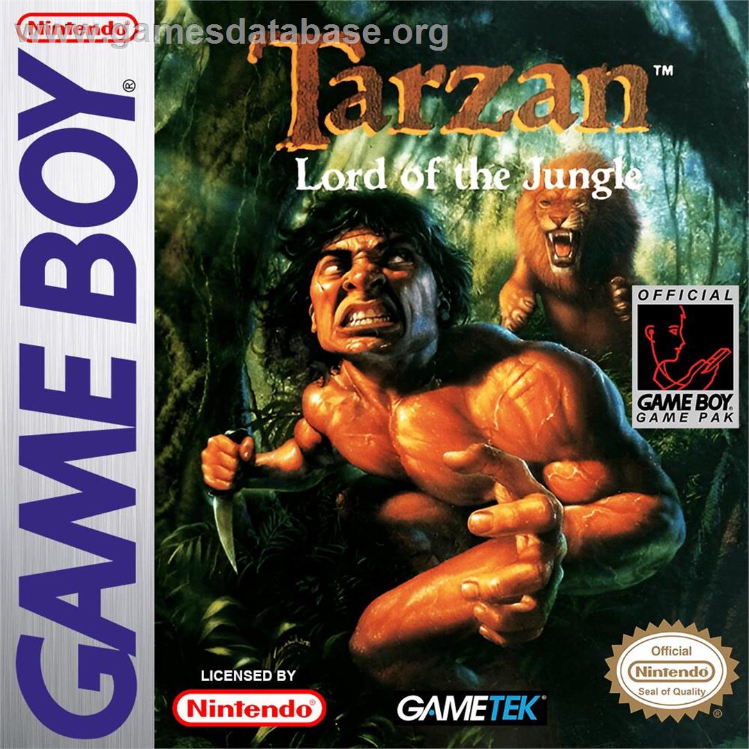 Tarzan - Lord of the Jungle - Nintendo Game Boy - Artwork - Box