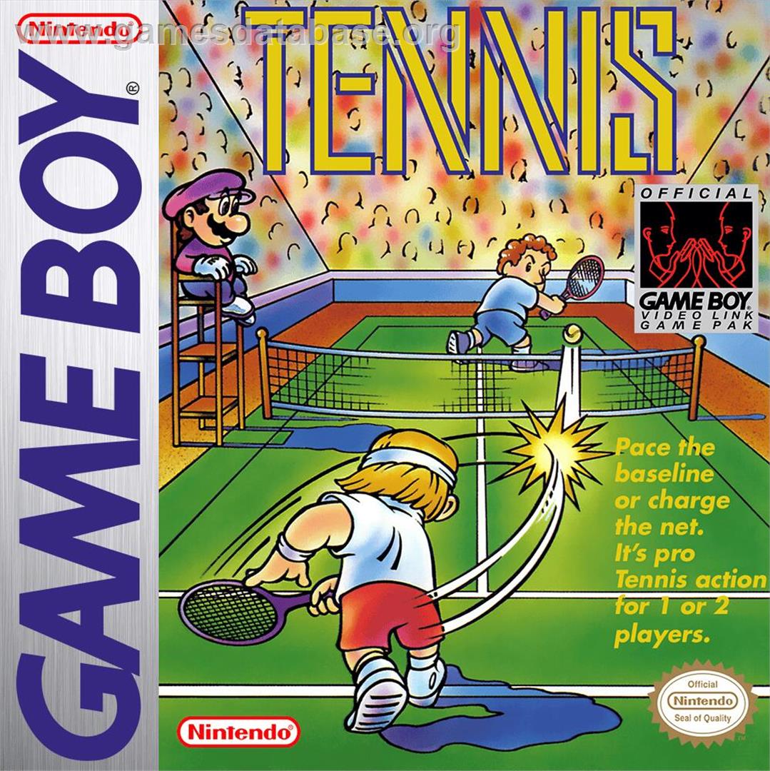 Tennis - Nintendo Game Boy - Artwork - Box