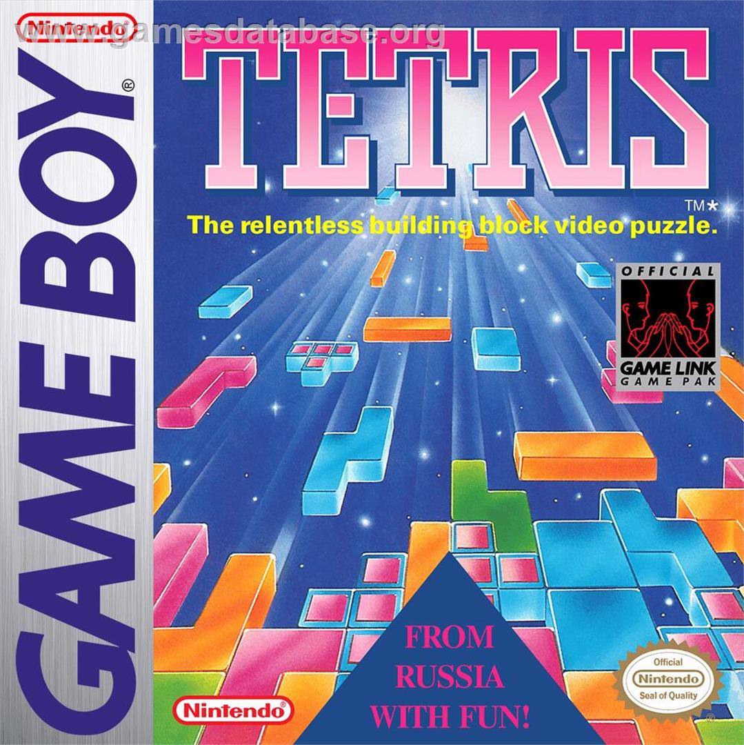 Tetris - Nintendo Game Boy - Artwork - Box