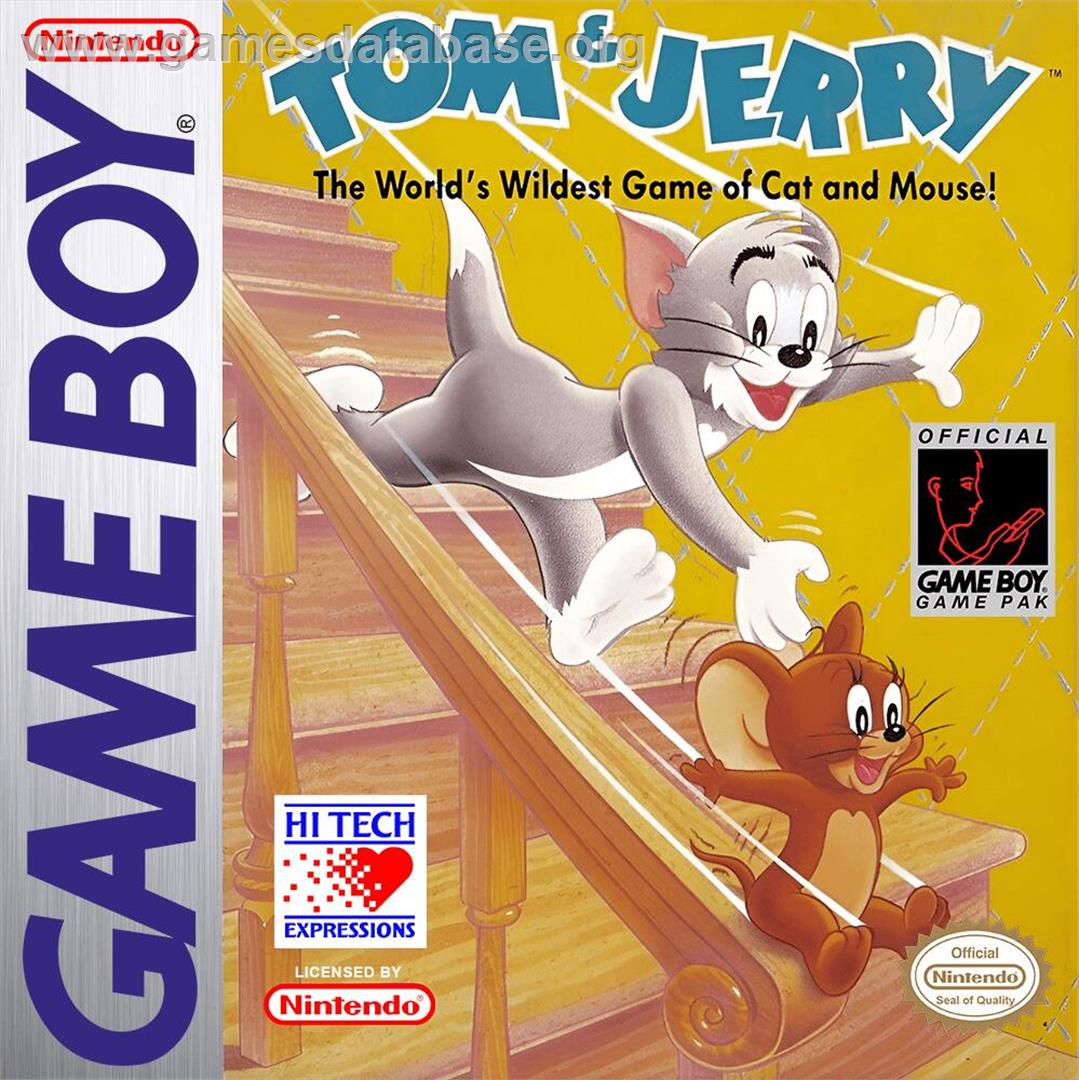 Tom And Jerry - Nintendo Game Boy - Artwork - Box