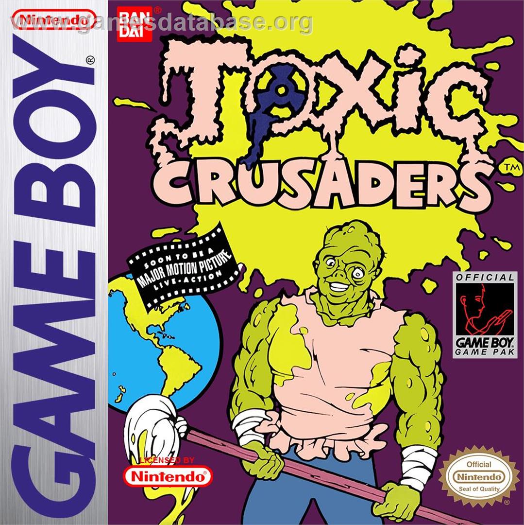 Toxic Crusaders - Nintendo Game Boy - Artwork - Box