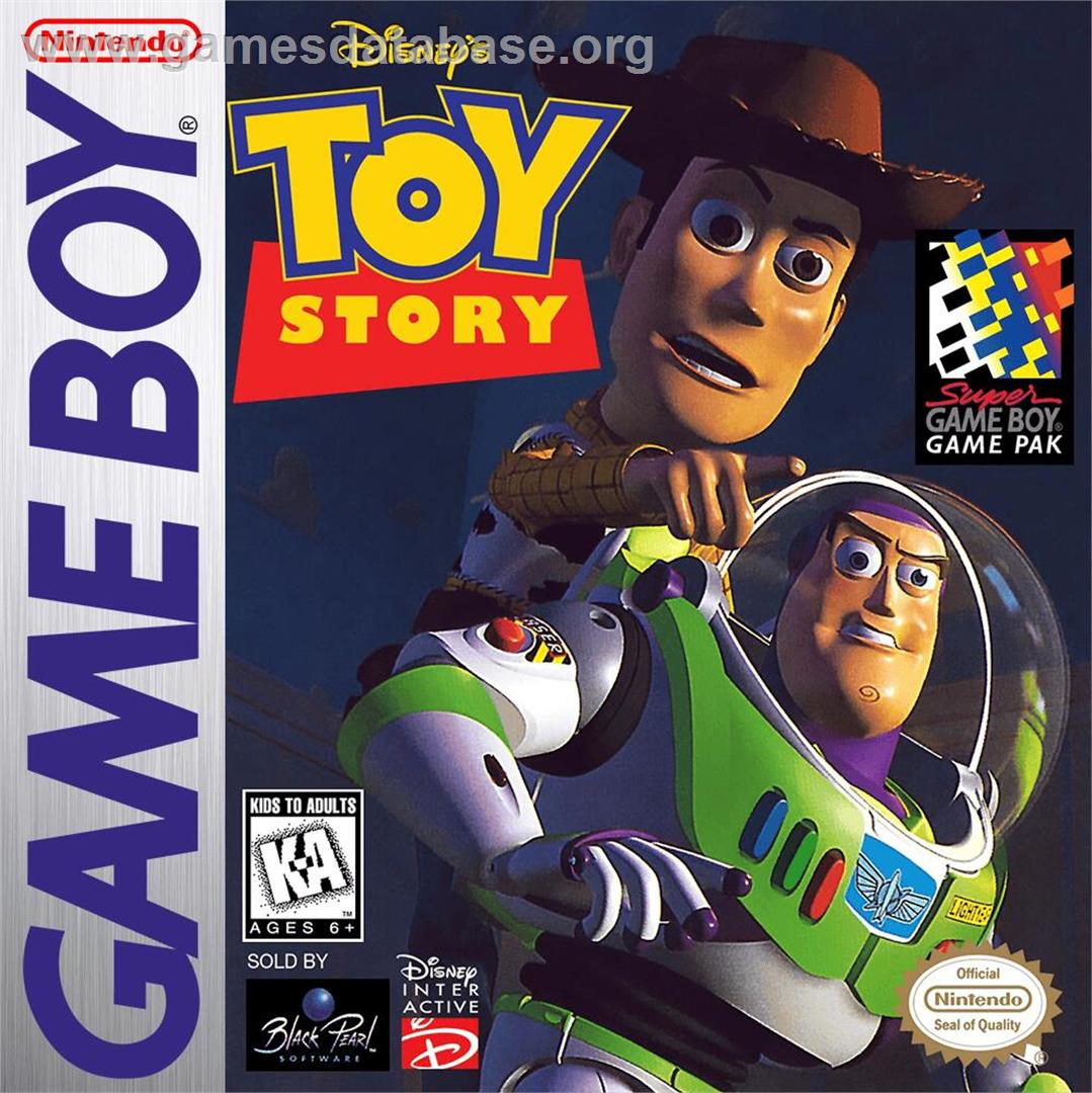 Toy Story - Nintendo Game Boy - Artwork - Box