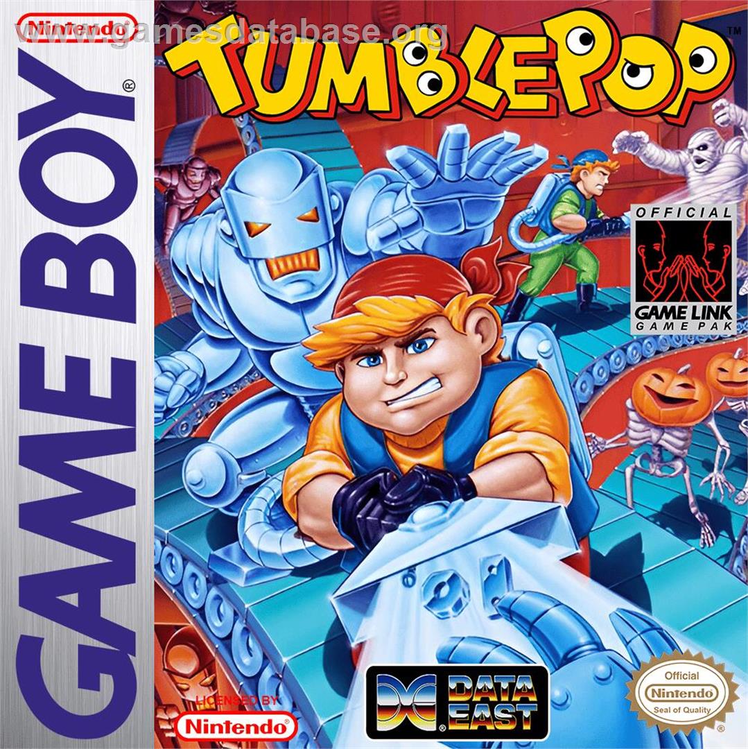 Tumblepop - Nintendo Game Boy - Artwork - Box