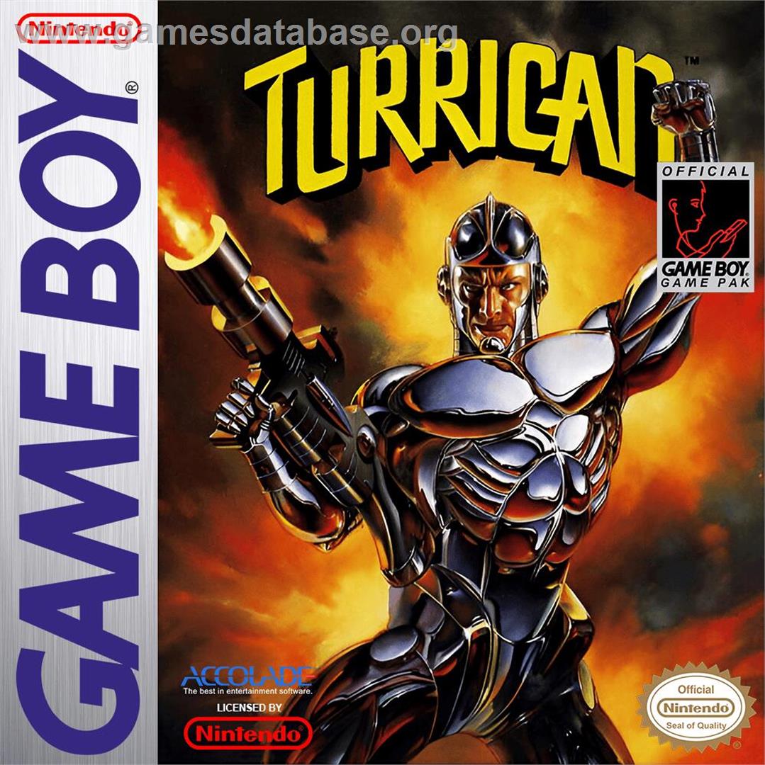 Turrican - Nintendo Game Boy - Artwork - Box