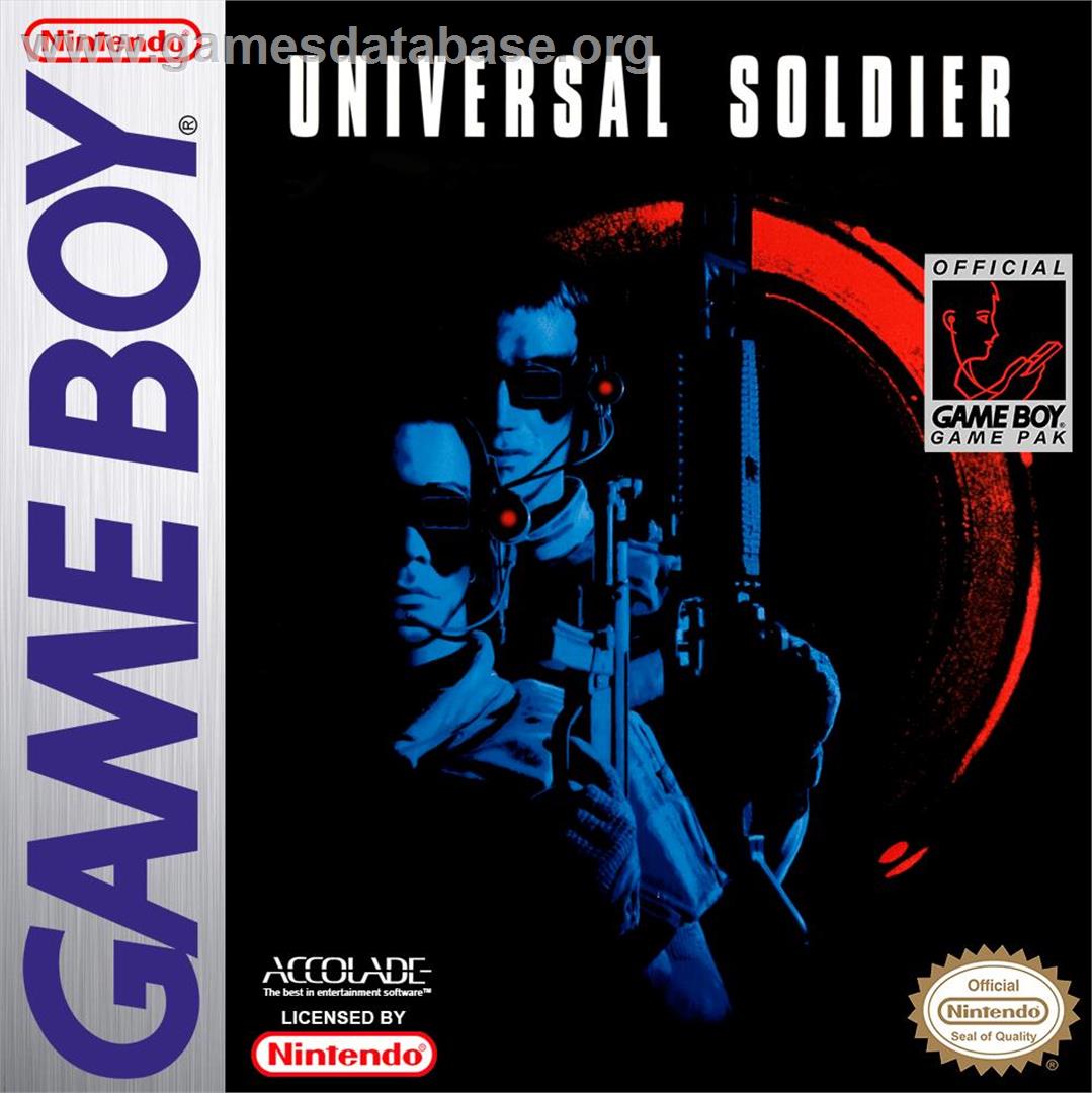 Universal Soldier - Nintendo Game Boy - Artwork - Box