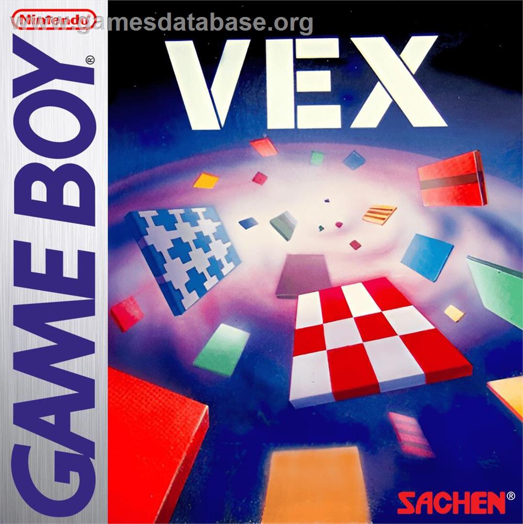 Vex Block - Nintendo Game Boy - Artwork - Box