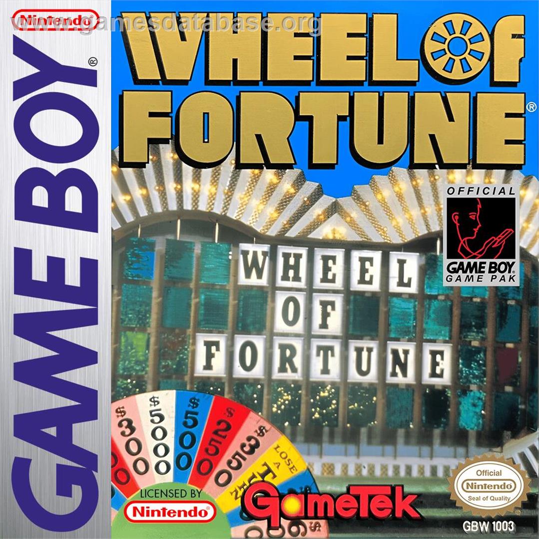 Wheel Of Fortune - Nintendo Game Boy - Artwork - Box