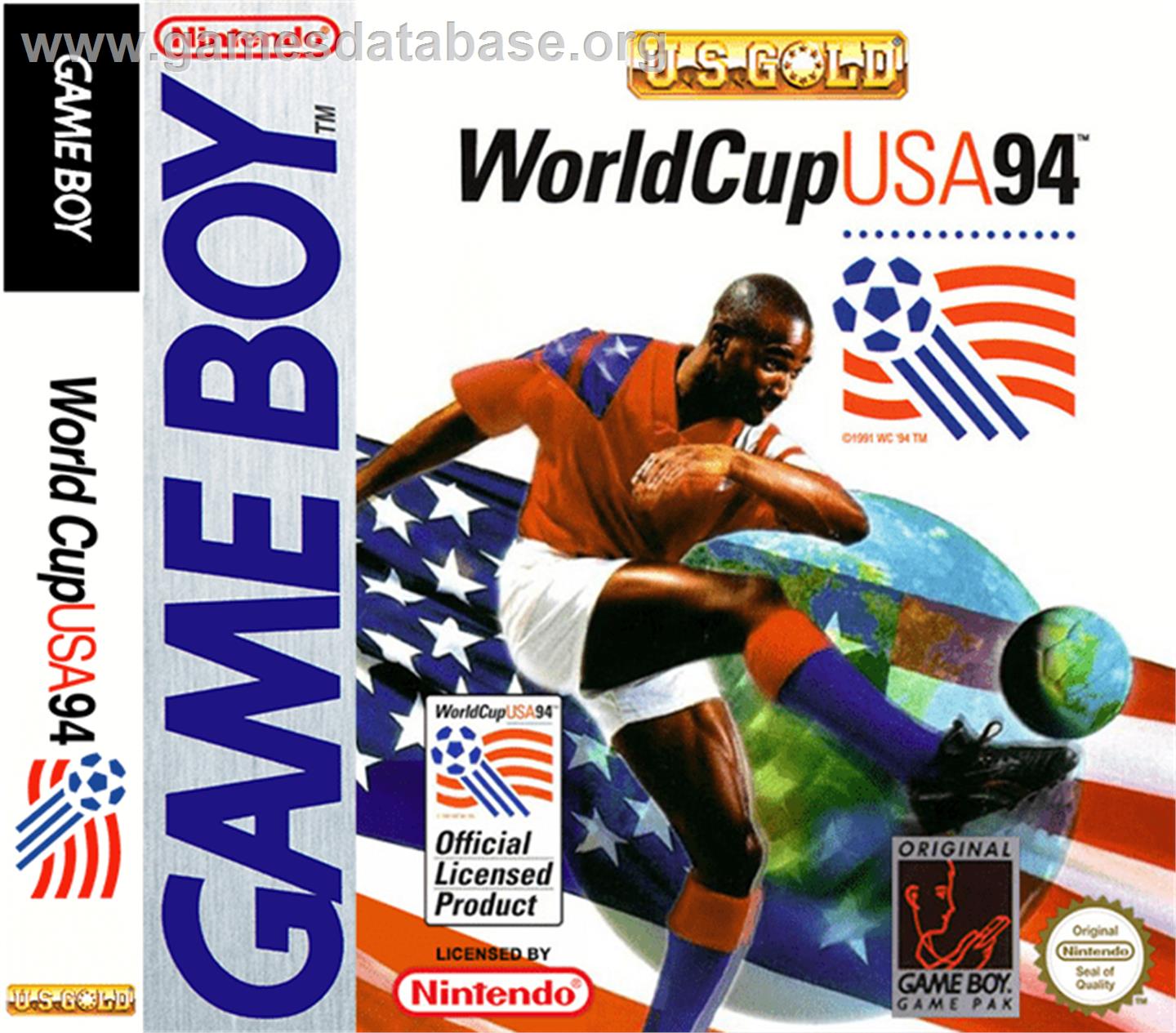 World Cup USA '94 - Nintendo Game Boy - Artwork - Box