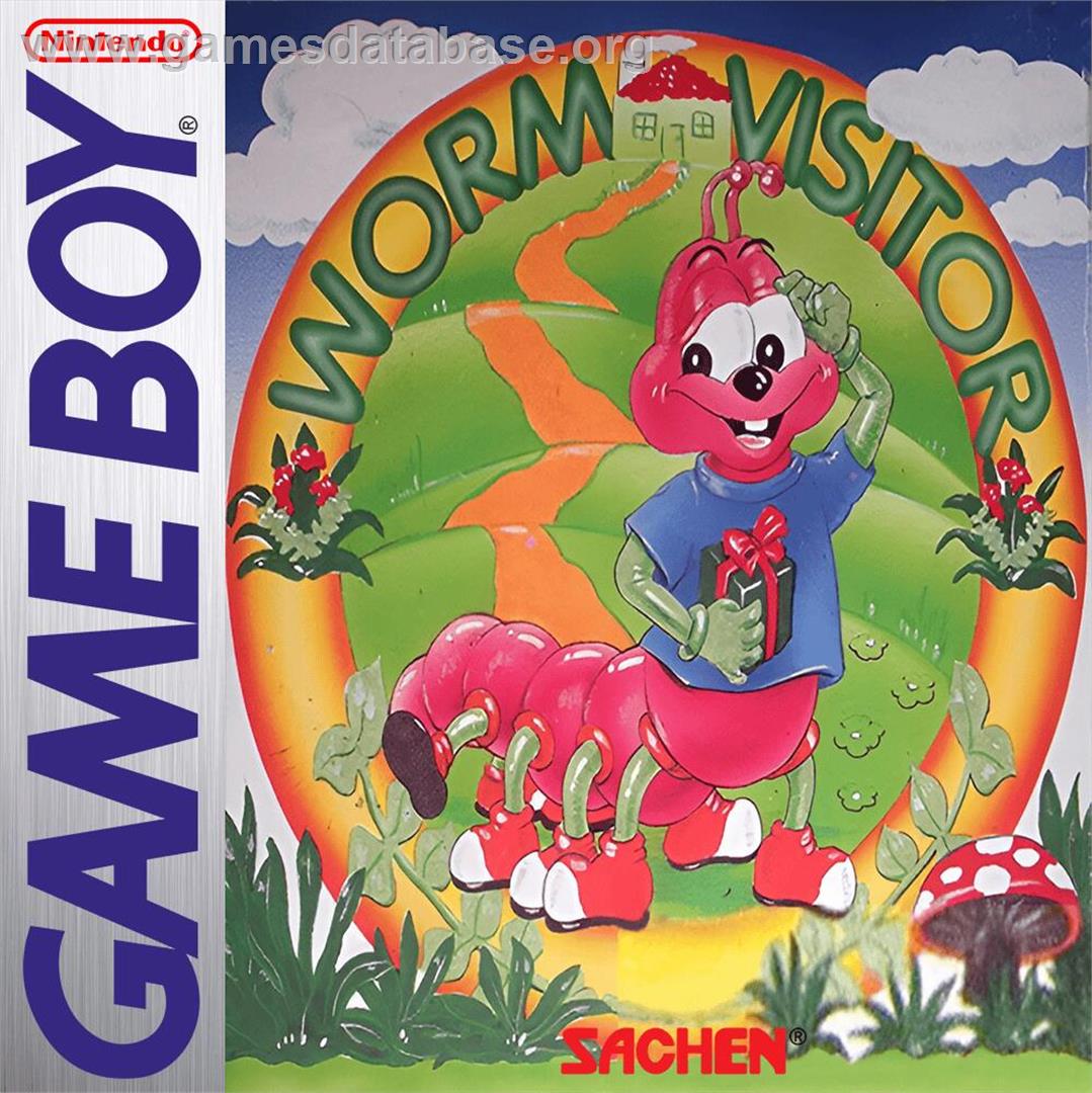 Worm Visitor - Nintendo Game Boy - Artwork - Box