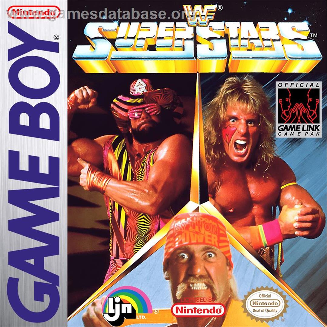Wwf Superstars - Nintendo Game Boy - Artwork - Box