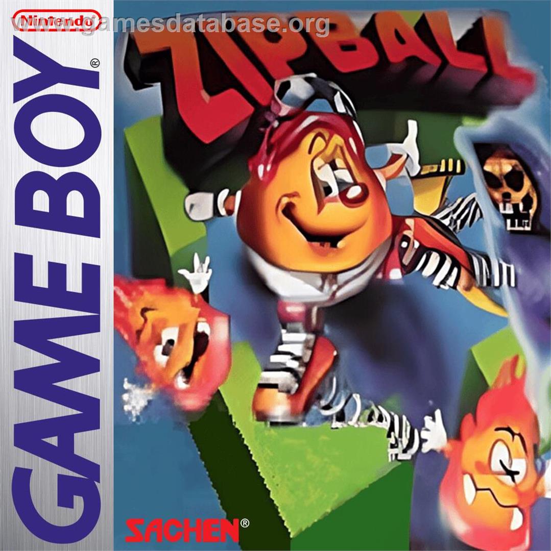 Zipball - Nintendo Game Boy - Artwork - Box