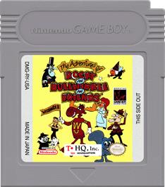 Cartridge artwork for Adventures Of Rocky And Bullwinkle And Friends, The on the Nintendo Game Boy.