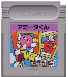 Cartridge artwork for Amida on the Nintendo Game Boy.