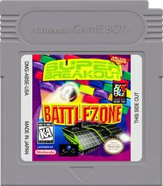 Cartridge artwork for Arcade Classics - Battlezone And Super Breakout on the Nintendo Game Boy.