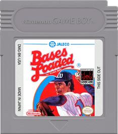 Cartridge artwork for Bases Loaded on the Nintendo Game Boy.