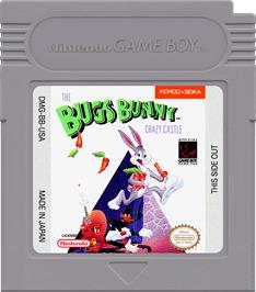 Cartridge artwork for Bugs Bunny Crazy Castle, The on the Nintendo Game Boy.