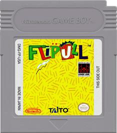 Cartridge artwork for Flipull on the Nintendo Game Boy.