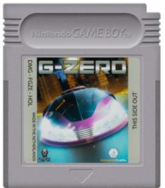 Cartridge artwork for G-ZERO on the Nintendo Game Boy.