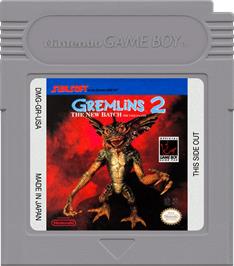 Cartridge artwork for Gremlins 2 - The New Batch on the Nintendo Game Boy.