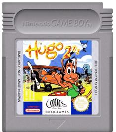 Cartridge artwork for Hugo 2 on the Nintendo Game Boy.