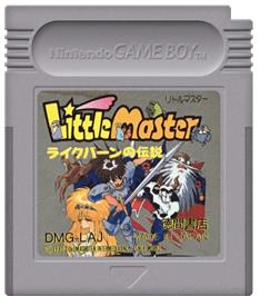 Cartridge artwork for Little Master - Raikuban No Densetsu on the Nintendo Game Boy.