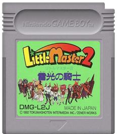Cartridge artwork for Little Master 2 - Raikou No Kishi on the Nintendo Game Boy.