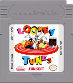 Cartridge artwork for Looney Tunes on the Nintendo Game Boy.