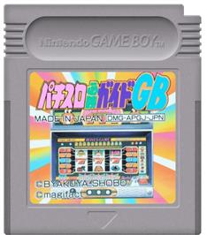 Cartridge artwork for Pachi-slot Hisshou Guide Gb on the Nintendo Game Boy.