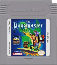 Cartridge artwork for Pagemaster, The on the Nintendo Game Boy.