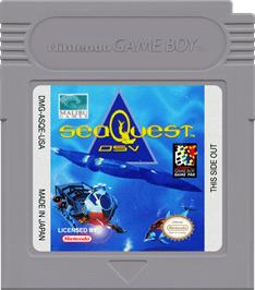 Cartridge artwork for Seaquest Dsv on the Nintendo Game Boy.