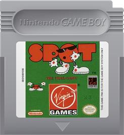 Cartridge artwork for Spot on the Nintendo Game Boy.
