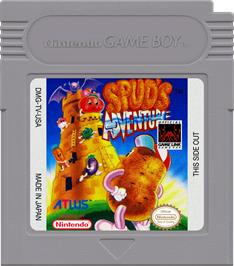 Cartridge artwork for Spud's Adventure on the Nintendo Game Boy.