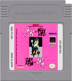 Cartridge artwork for Spy Vs Spy - Operation Boobytrap on the Nintendo Game Boy.