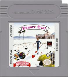 Cartridge artwork for Square Deal on the Nintendo Game Boy.