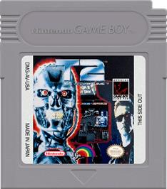 Cartridge artwork for T2 - The Arcade Game on the Nintendo Game Boy.